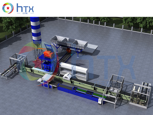 Linea di produzione di macchine per la produzione di marmo artificiale per terrazzo