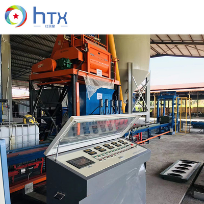macchina vuota automatica del blocco 800-1000m2, linea di produzione di plastica del blocco in calcestruzzo del pallet 12.7KW