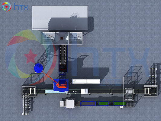 Linea di produzione di pietra artificiale fondente bagnata concreta automatica completa della macchina del dosatore