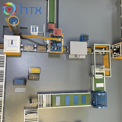 Mattonelle di tetto concrete dell'estrusione del mucchio del centro della cavità che fanno la linea di produzione del blocchetto della macchina