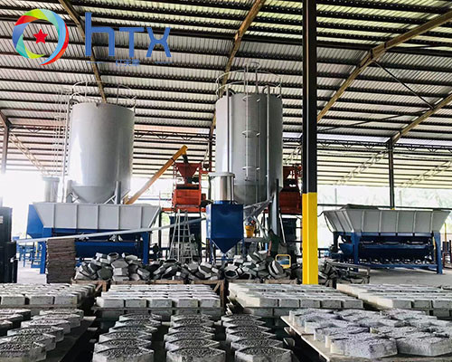 Linea di produzione di plastica fusa bagnata del lastricatore del macchinario di alto potere controllo dello SpA di 7000*1000*1800mm