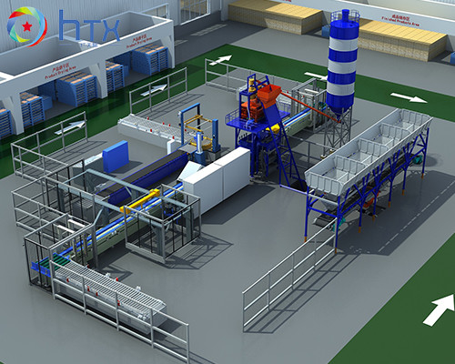 1000 - linea di produzione della pietra dell'impiallacciatura di 1500m2 2000kg auto verso l'esterno il macchinario fuso bagnato di Demoulding