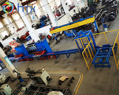 Linea di produzione di pietra dell'impiallacciatura automatica piastrella per pavimento del blu 7000*1000*1800mm che fa macchina