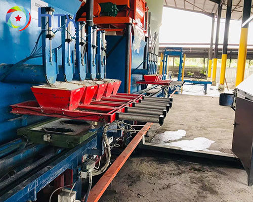 Macchine automatiche per la produzione di pietra artificiale con produzione efficiente