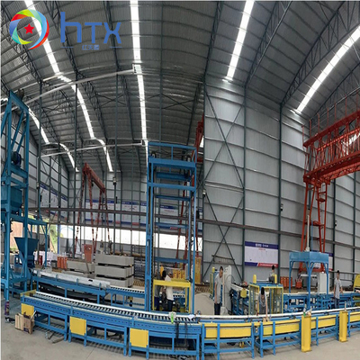 Sistema di dosaggio del calcestruzzo Linea di produzione di pannelli murali Produzione efficiente di pietra artificiale