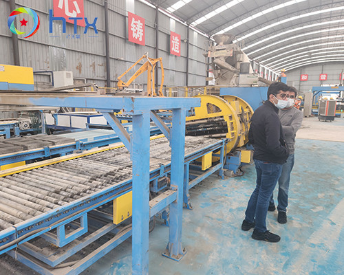 Linea di produzione di pietra artificiale con macchine di fusione automatica a umido