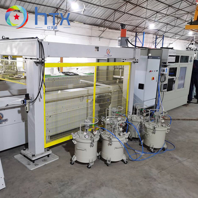 Sistema di controllo automatico PLC Linea di produzione di veneer stone Concreto di blocco di contenimento di riempimento macchina