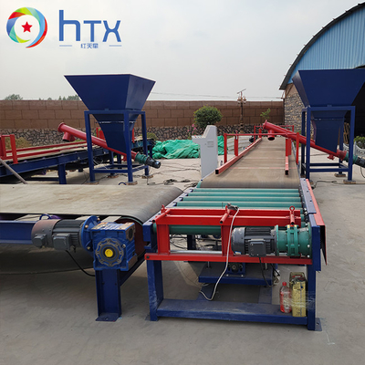 Linea di produzione di pannelli di pietra / pareti a rivestimento automatico completo con sistema di controllo PLC