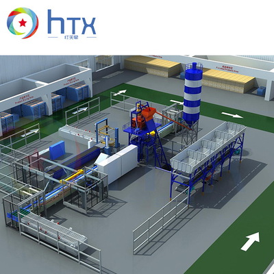 Processo di produzione per l'aggiornamento della linea di produzione di pietra di rivestimento artificiale