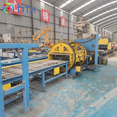 Linea di produzione esteriore coltivata ad alta produttività per pannelli di recinzione in cemento