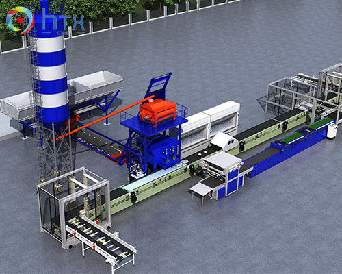 Macchine automatiche per la produzione di calcestruzzo per la produzione di pietra artificiale