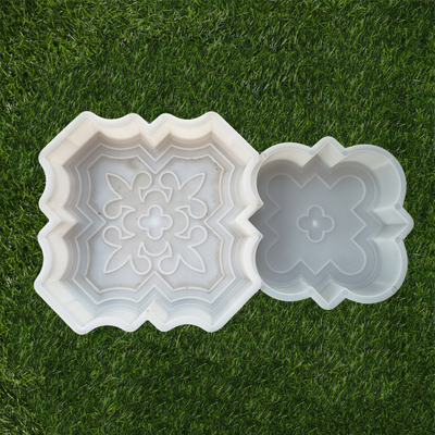 Il collegamento della strada piastrella la dimensione di plastica di gomma della muffa 25*25*4.5cm del lastricatore