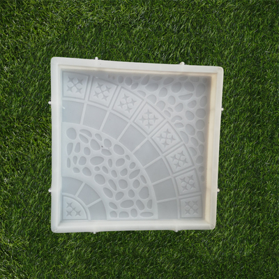 Il collegamento della strada piastrella la dimensione di plastica di gomma della muffa 25*25*4.5cm del lastricatore