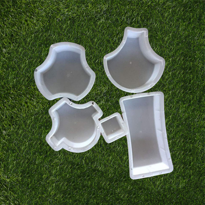 Diy ha prefabbricato un uso di 1500 volte di materia plastica della muffa del lastricatore del giardino
