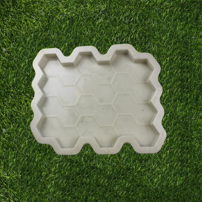 Diy ha prefabbricato un uso di 1500 volte di materia plastica della muffa del lastricatore del giardino