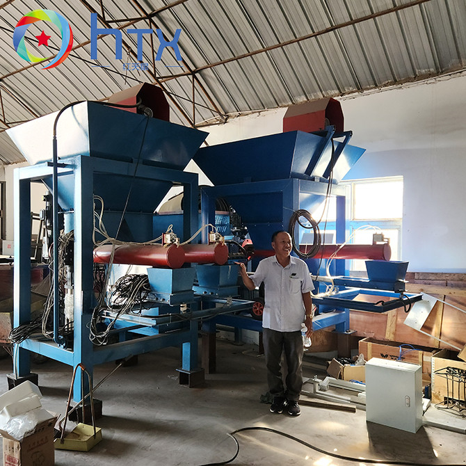 Automatica 37,6KW Concreto Fusione Wet Doser Machine Veneer Stone linea di produzione