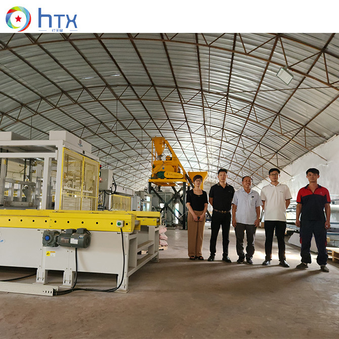 Linea di produzione fusa bagnata del pannello di parete del macchinario 3D macchina di fabbricazione del blocchetto del lastricatore